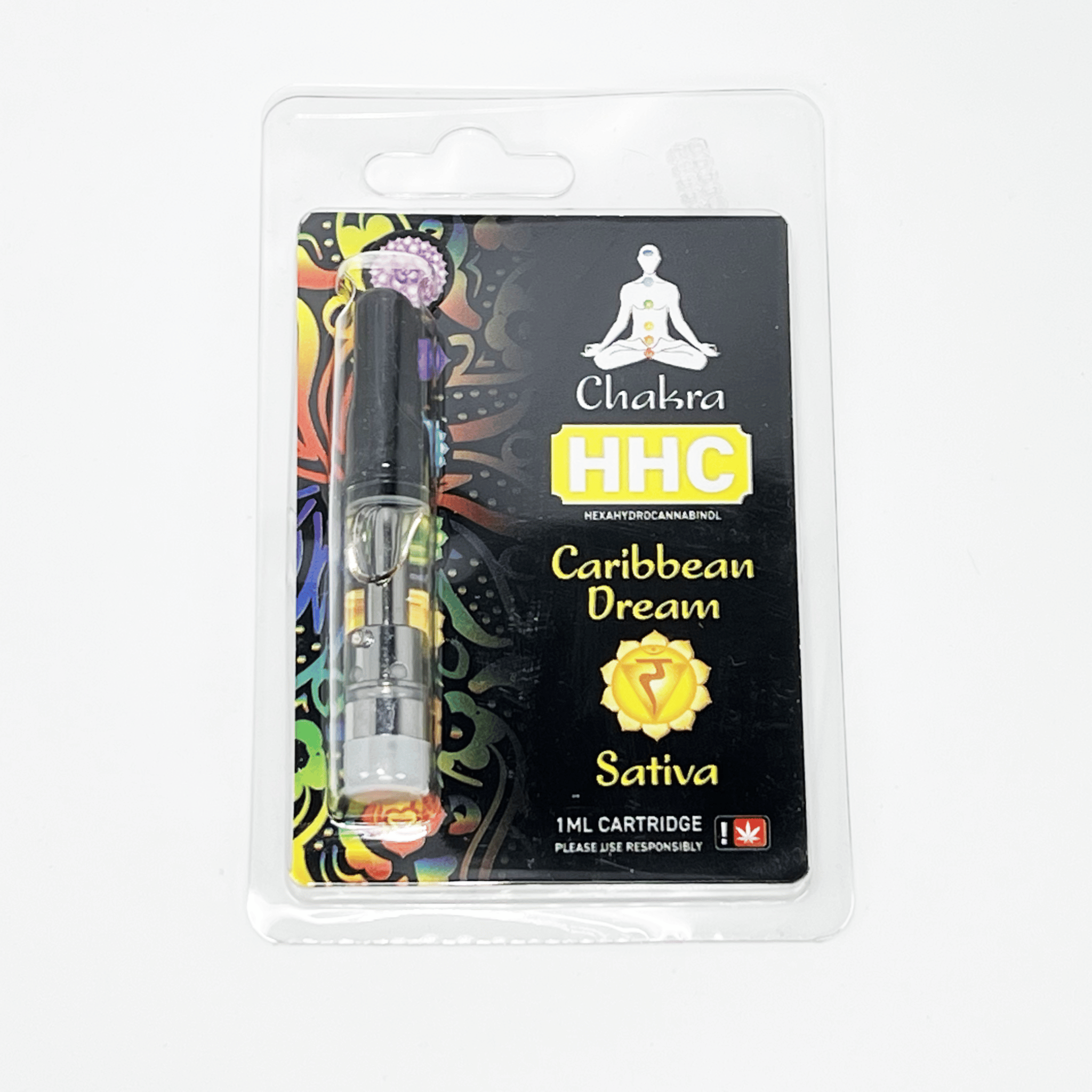 Chakra HHC Vape Cartridge 1000mg caribbean dream