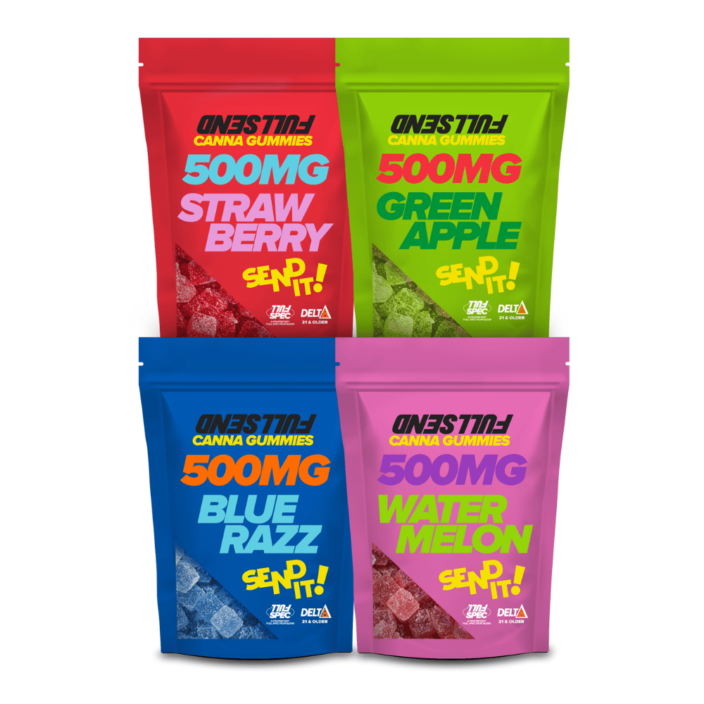 fullsend 500mg gummy flavors