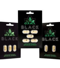 opms black kratom capsules 2ct, 3ct, 5ct