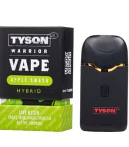 Tyson warrior 3 gram disposable vape