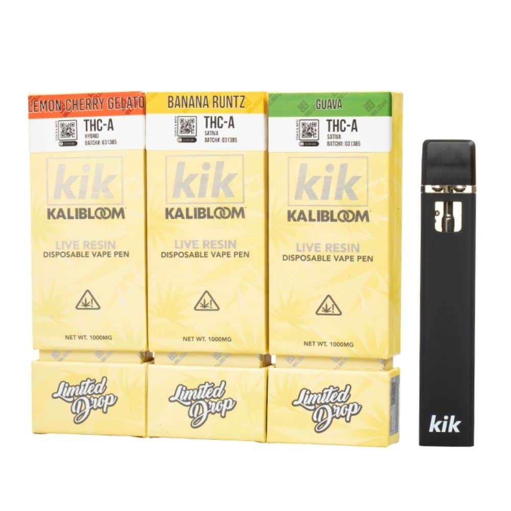 Kik Live Resin Limited Drop 1000mg Disposable